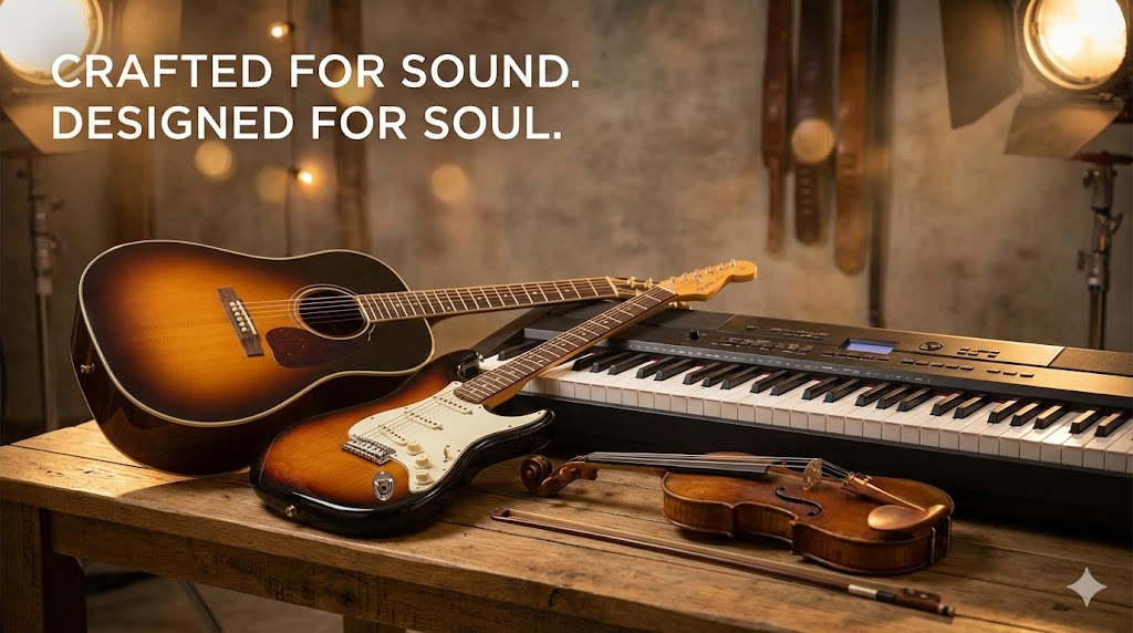 Quality music instruments reviewed by Chord Crest